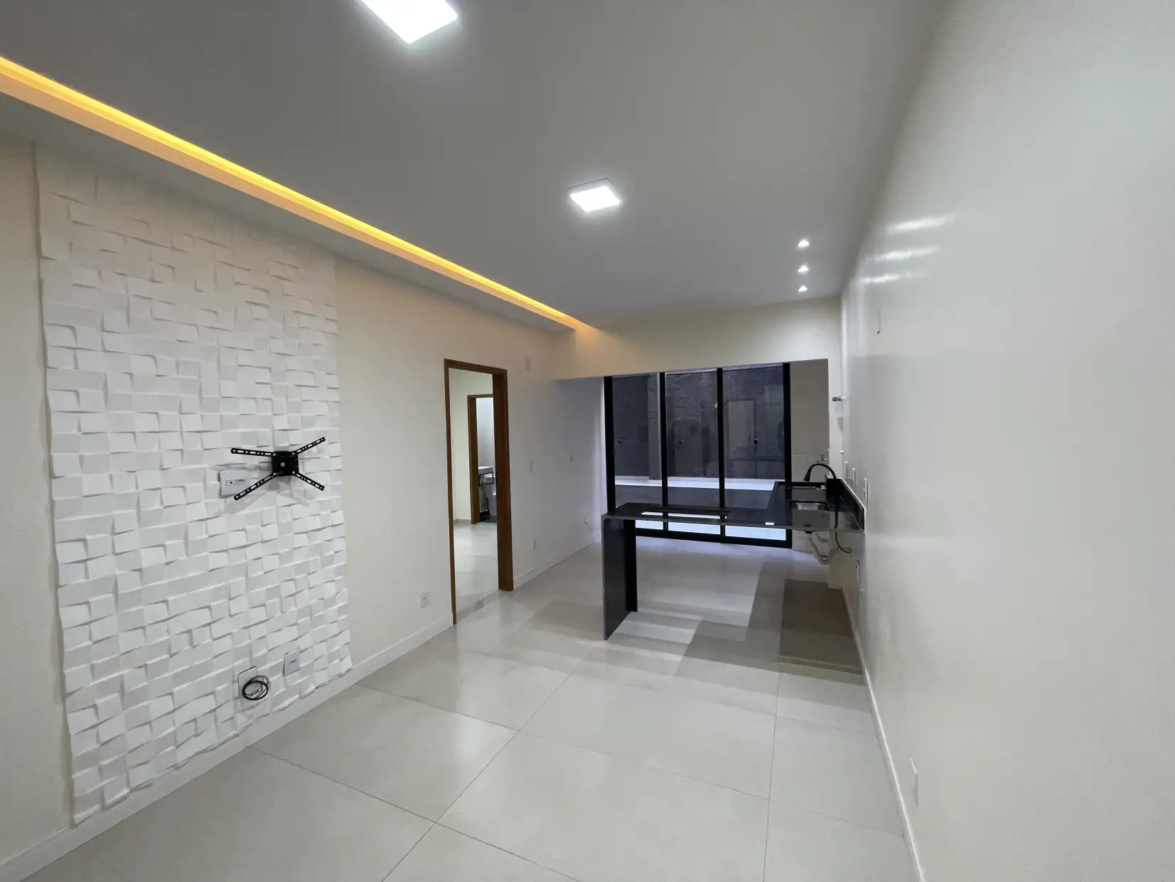 Apartamento de 2 quartos SENDO 1 suíte  - Santa Cruz