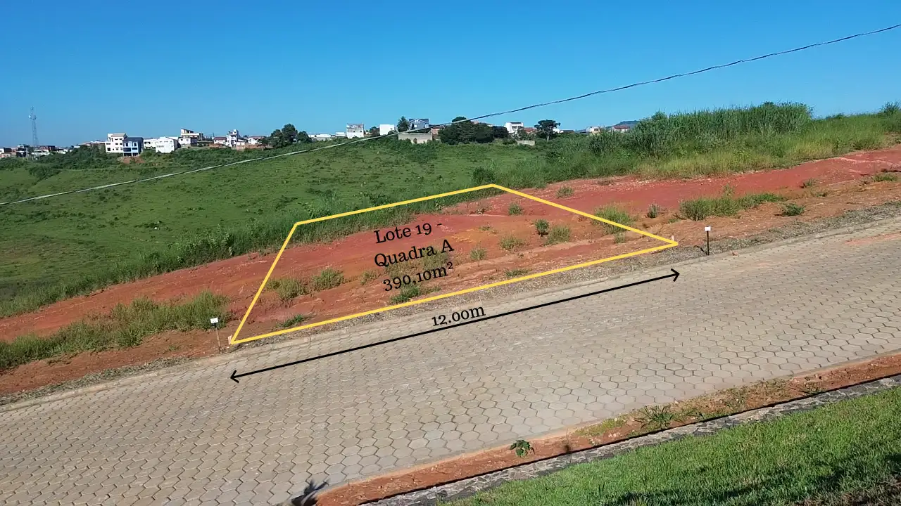 Terreno 390m² para venda no bairro Jardim Valença