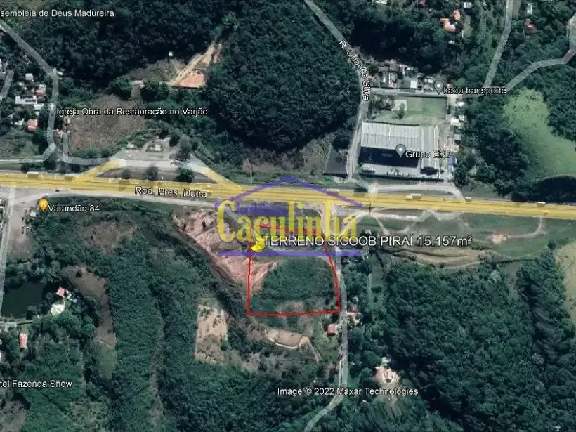 Terreno 15.158m² para venda no bairro Zona Rural