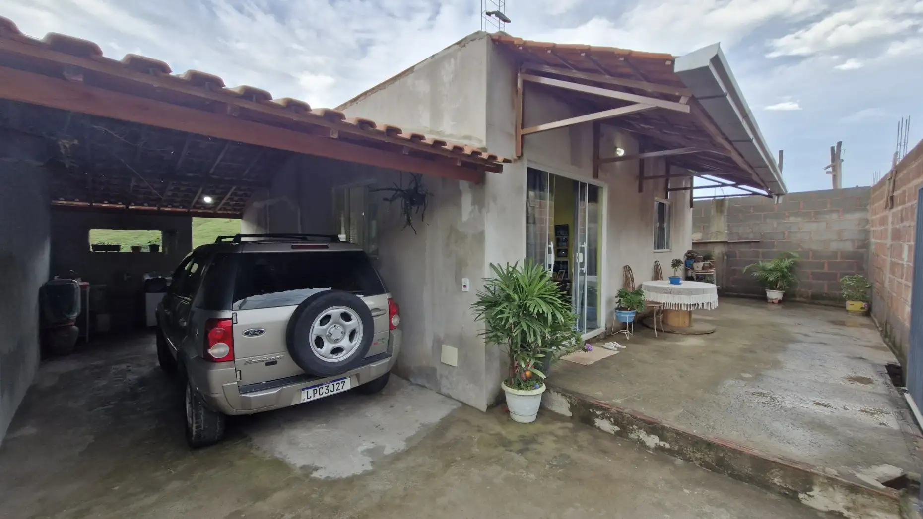 garagem/varanda