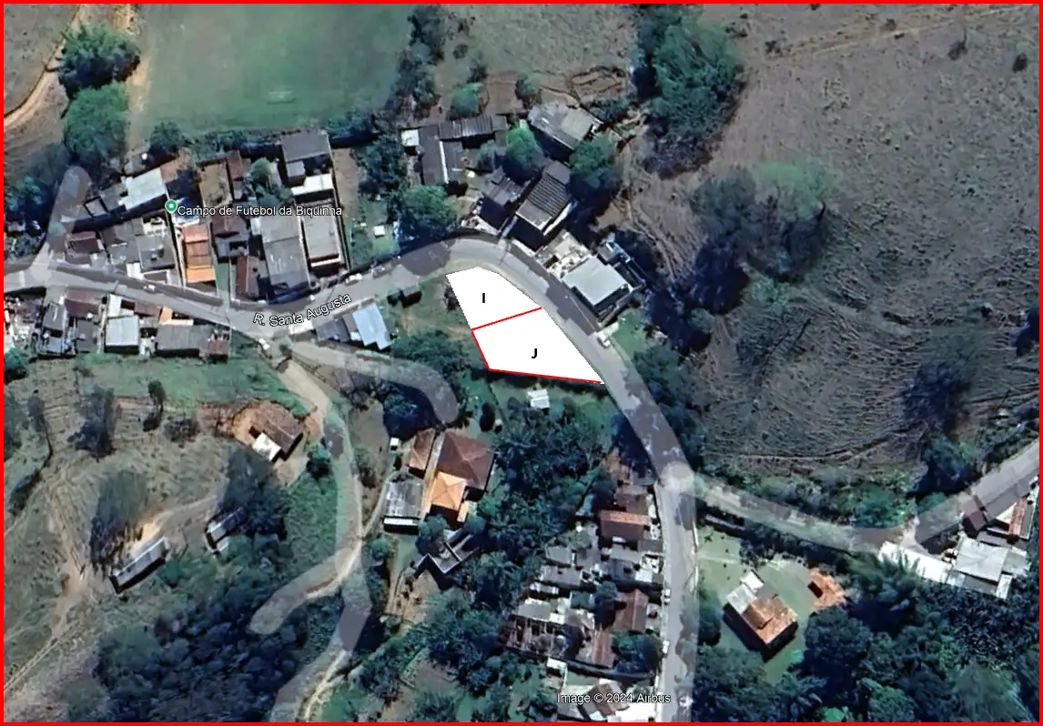 Terreno 409m² para venda no bairro Biquinha